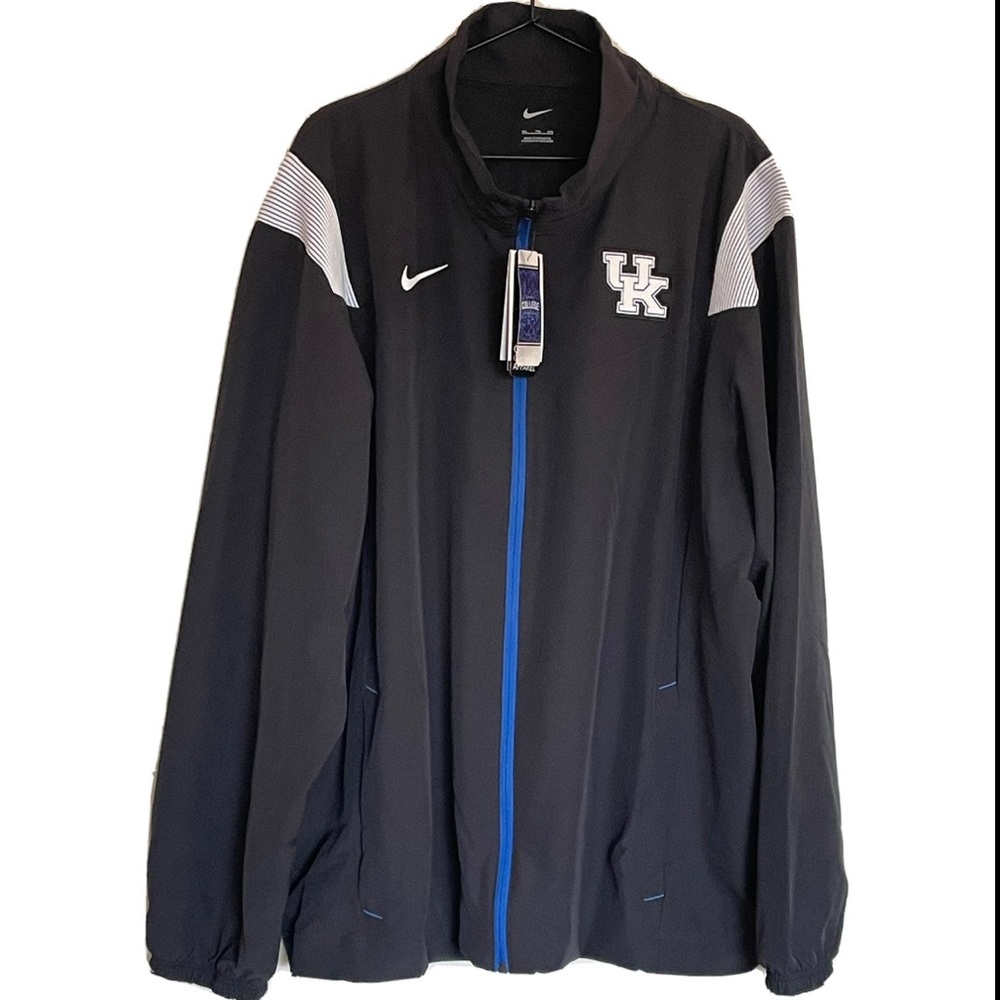 Nike Kentucky UK Wildcats Football On-Field Sideline Jacket DN6235-010 Size 2XL